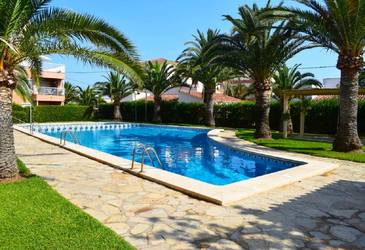 Apartamento Bajo Terraza Acceso piscina y 1ª Línea Playa Las Marinas Dénia Exterior foto